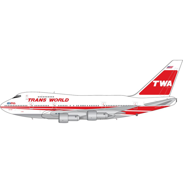 Boeing B747SP Ttrans World Airlines (TWA) N58201 'Boston Express'