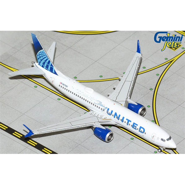 Boeing B737 MAX 8 United 'Being United/ United Together' N27261