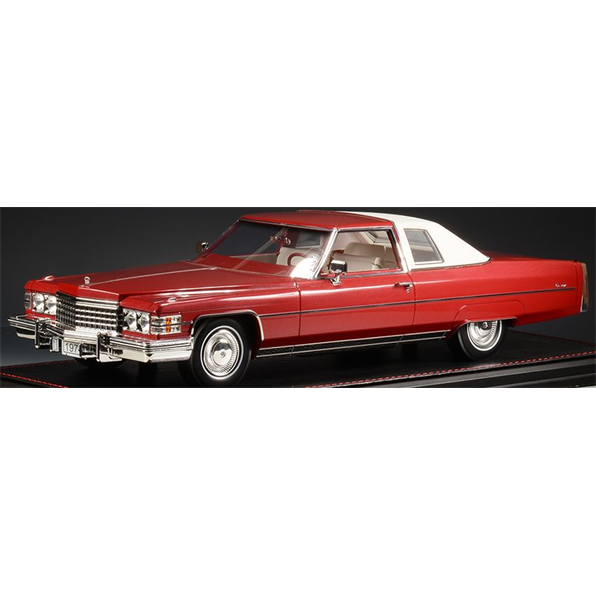 Cadillac Coupe Deville Dynasty Red 1974