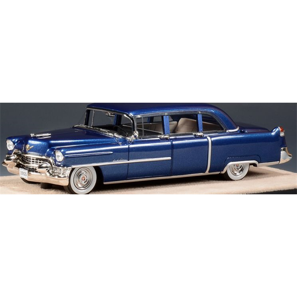 Cadillac Fleetwood 75 Limousine Blue Metallic 1955