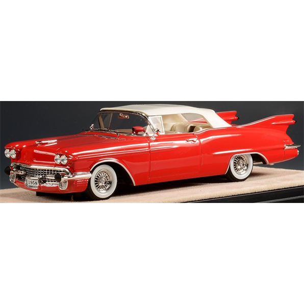 Cadillac Eldorado Biarritz Red 'Raindrop' Concept Closed Roof 1958