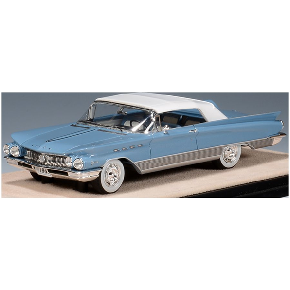 Buick Electra 225 Convertible Turquoise Metallic Closed Roof 1960
