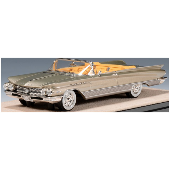 Buick Electra 225 Convertible Pearl Fawn Metallic Open Roof 1960