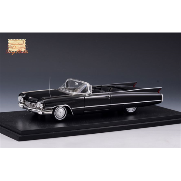 Cadillac Series 62 Convertible Open Top Black 1960