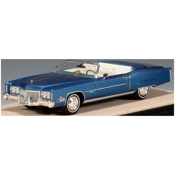 Cadillac Eldorado St.Moritz Blue Metallic Convertible Open Roof 1972