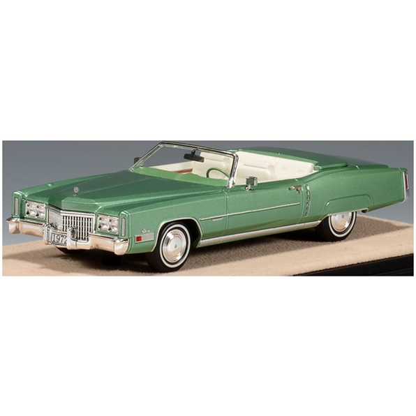 Cadillac Eldorado Sumatra Green Metallic Convertible Open Roof 1972