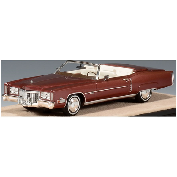 Cadillac Eldorado Coronation Red Metallic Convertible Open Roof 1972