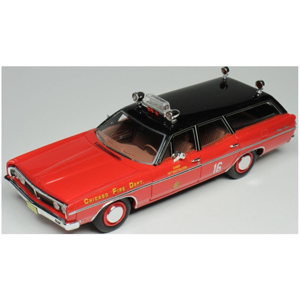 Ford Galaxie Station Wagon Chicago Fire Chief 1970