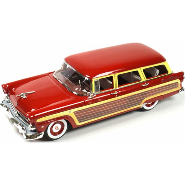 Ford Country Squire Torch Red 1955