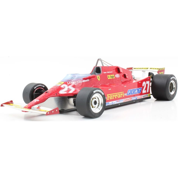 Ferrari 126 CX 1981 #27 Gilles Villeneuve U.S Grand Prix West Long Beach 1981