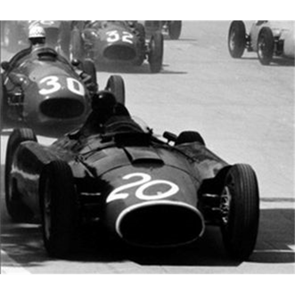 Ferrari D50 1956 #20 Juan Manuel Fangio Eugenio Castellotti 4th Monaco GP 1956