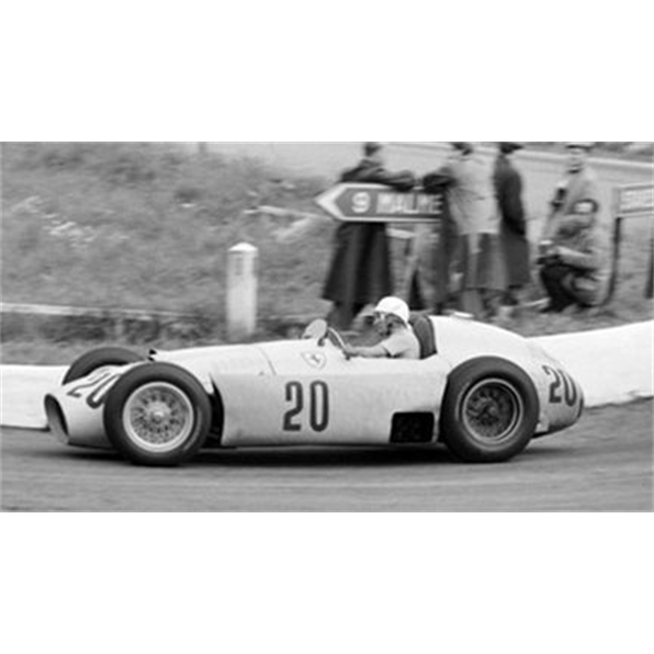 Ferrari D50 1956 #20 A.Pilette 6th Belgian GP 1956