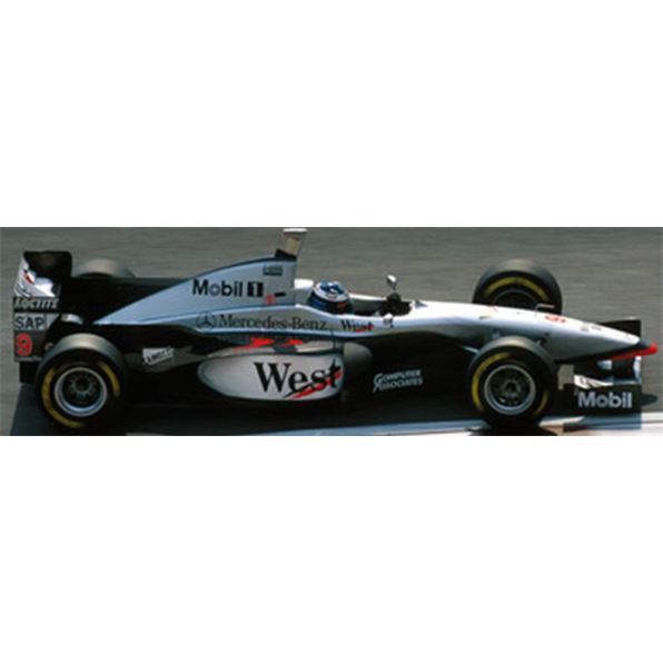 McLaren Mercedes MP4/12 #9 Mika Hakkinen 4th Japan GP 1997 w/Driver