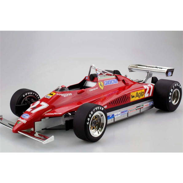 Ferrari 126 C2 1980  G. Villeneuve
