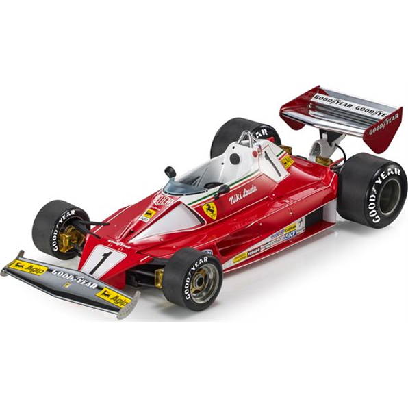 Ferrari 312T2 #1 Niki Lauda Winner Monaco GP 1976 (Same Rear Plate GP12-14B)