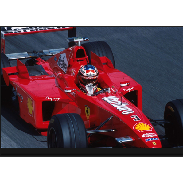 Ferrari F300 #3 Michael Schumacher Pole Winner Italy GP Monza 1998 w/Driver