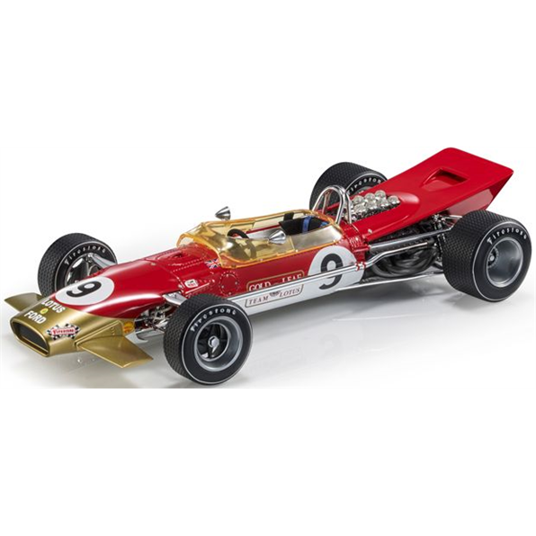 Lotus 49B #9 Graham Hill Winner Monaco GP 1968 Open Engine