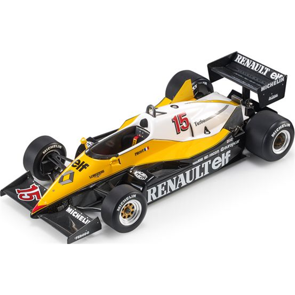 Renault RE40 #15 Alain Prost Pole/Fastest Lap/Winner French GP Paul Ricard 1983