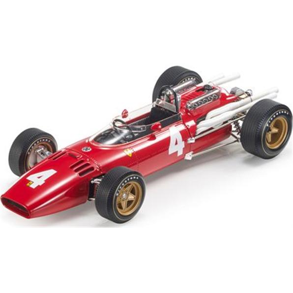 Ferrari 312 #4 Mike Parkes 2nd Italy GP Monza 1966