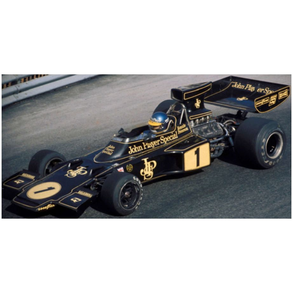 Lotus 72E #1 Ronnie Peterson Winner Monaco GP 1974 w/Driver