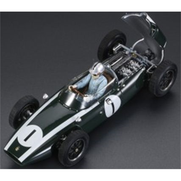 Cooper T53 #1 Jack Brabham Pole/Winner British GP Silverstone 1960 w/Driver