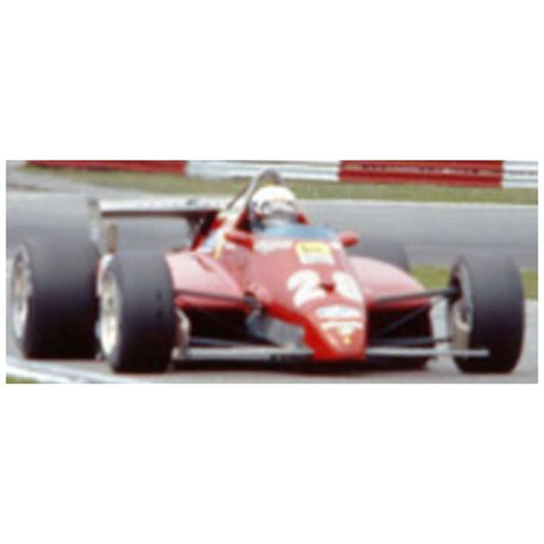 Ferrari 126C2 #28 Didier Pironi Winner Zandvoort GP 1982 (Late Version) w/Driver