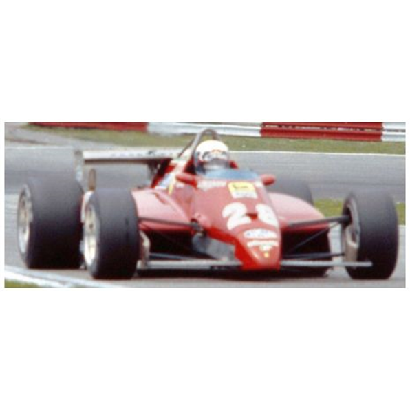 Ferrari 126C2 #28 M. Andretti Pole/3rd Italy GP Monza 1982 (Late) w/Driver