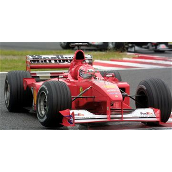 Ferrari F2000 2000 #3 Michael Schumacher Winner Japanese GP Suzuka 2000 w/Driver