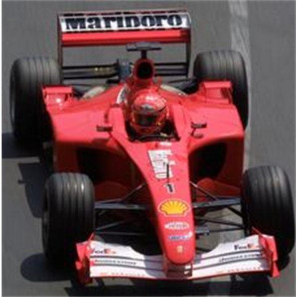 Ferrari F2001 2001 #1 Michael Schumacher Winner Monaco GP 2001