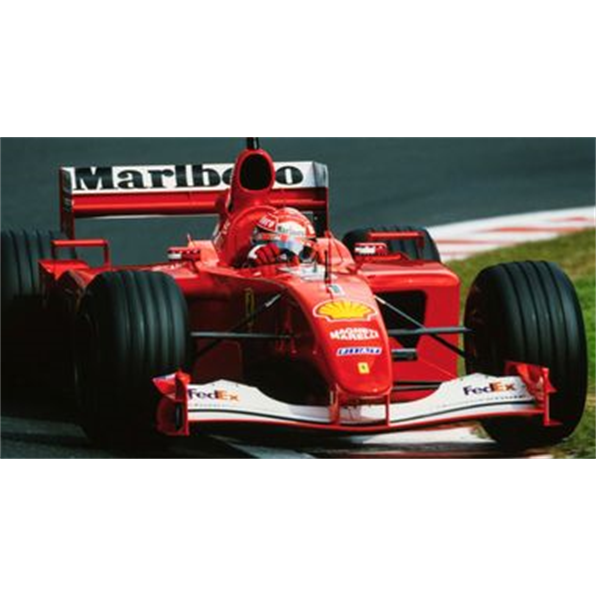 Ferrari F2001 2001 #1 Michael Schumacher Winner Belgian GP SPA 2001 w/Driver