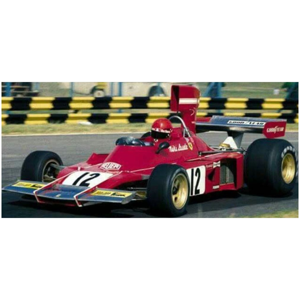 Ferrari 312B3 #11 Clay Regazzoni 2nd Brazilian GP 1974 w/Driver