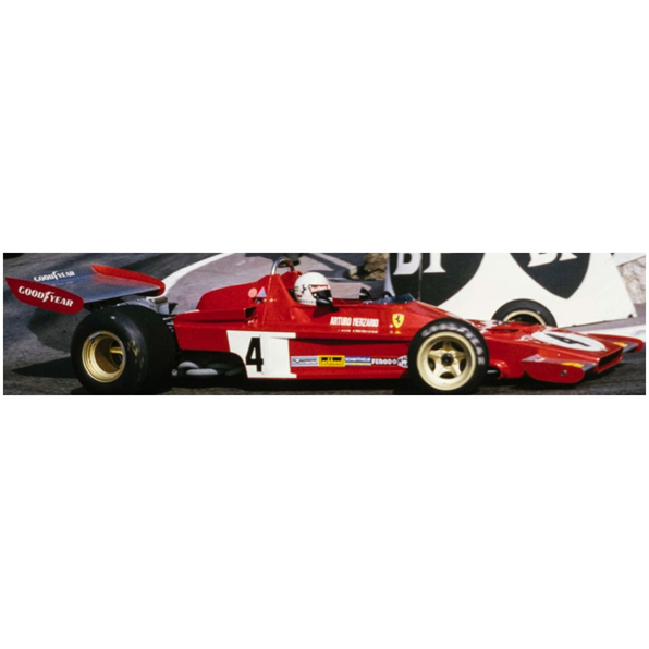 Ferrari 312B3 #4 Arturo Merzario Monaco GP 1973