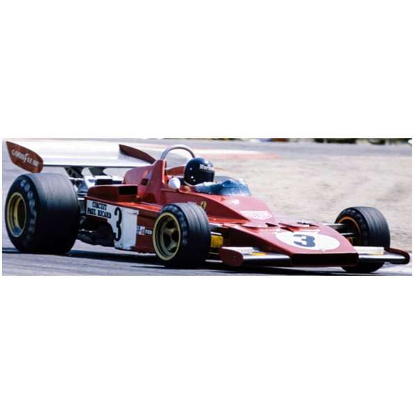 Ferrari 312B3 #3 Jacky Ickx 5th France GP 1973