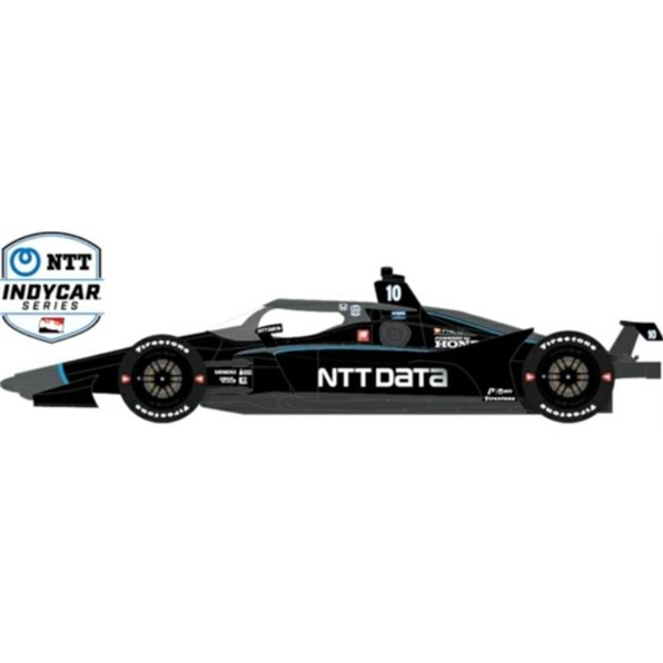 NTT Indycar Series 2020 No.10 Felix Rosenqvist / Chip Ganassi Racing, NTT Data