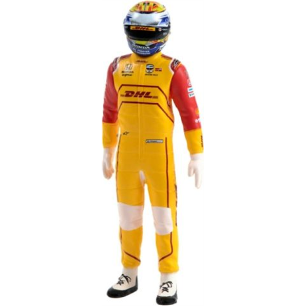 NTT Indycar Series #28 Romain Grosjean/ Andretti Autosport DHL Driver Figure