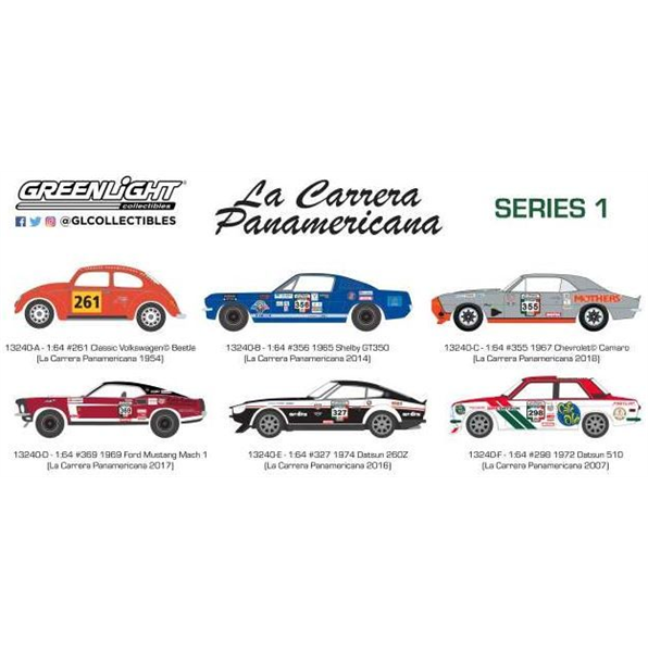 La Carrera Panamericana Series 1 mix box w ith 12 pcs.