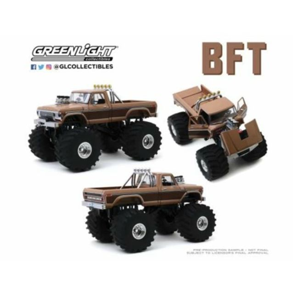 Kings Of Crunch Bft 1978 Ford F-350 Monster Truck With 66-Inch Tires