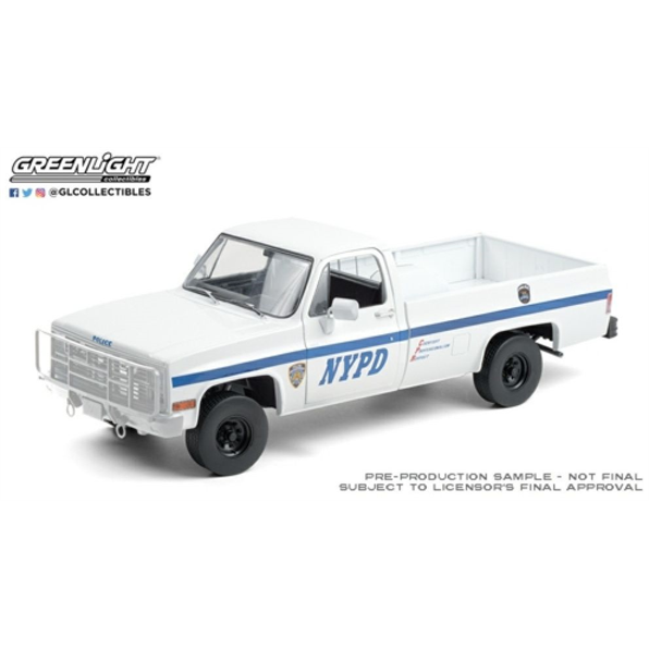 Chevrolet Cucv M1008 New York City Police Department (NYPD) 1984