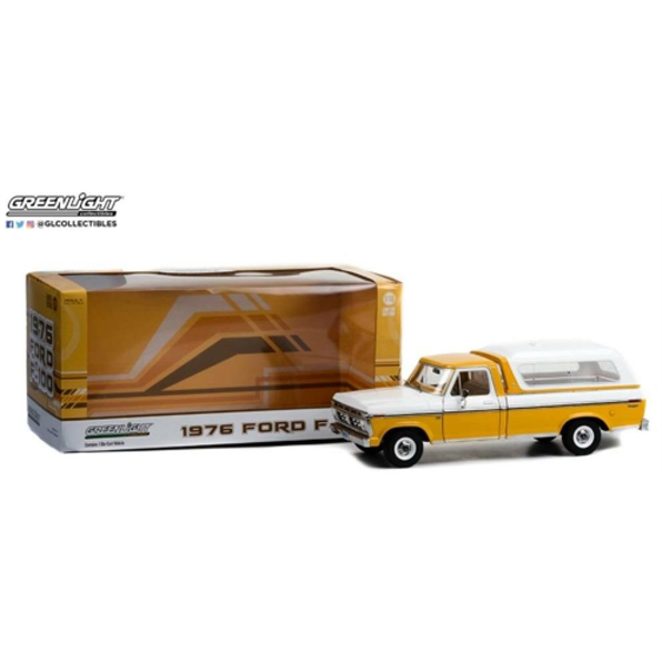 Ford F-100 1976 Chrome Yellow/White Combination Tu-Tone and Deluxe Box Cover