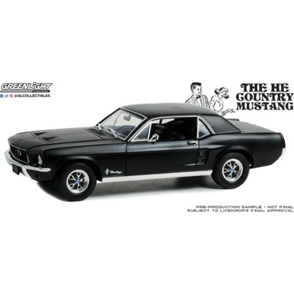 Ford Mustang Coupe 1968 He Country Special Bill Goodro Ford Denver Stealth Black