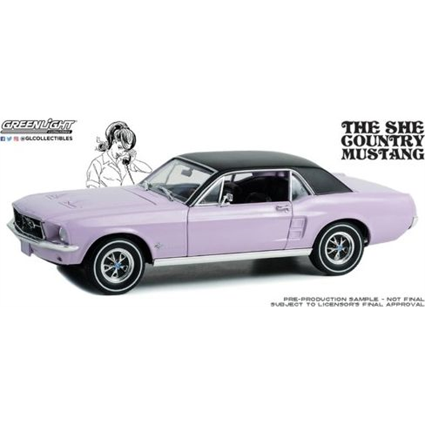 Ford Mustang Coupe '67 She Country Special Bill Goodro Ford Denver Orchid