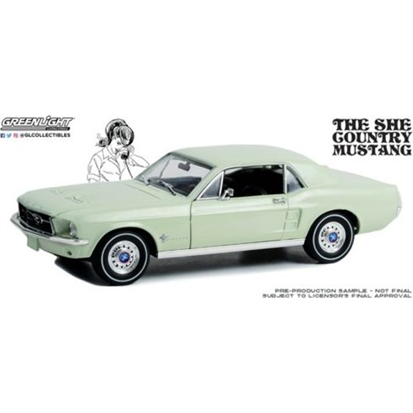 Ford Mustang Coupe '67 She Country Special Bill Goodro Ford Denver Green