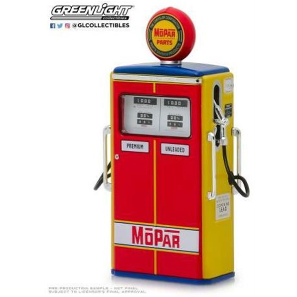Vintage Gas Pumps Series 6. Set of 6pcs