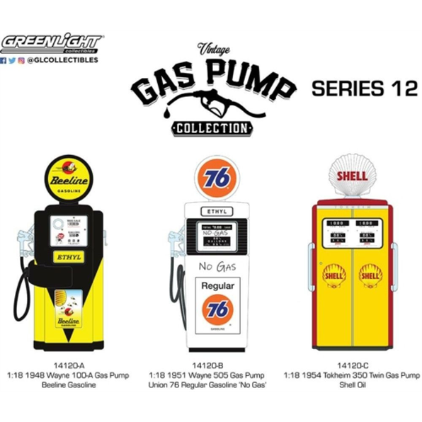 Vintage Gas Pumps Series 12 (3 Gas Pump Se