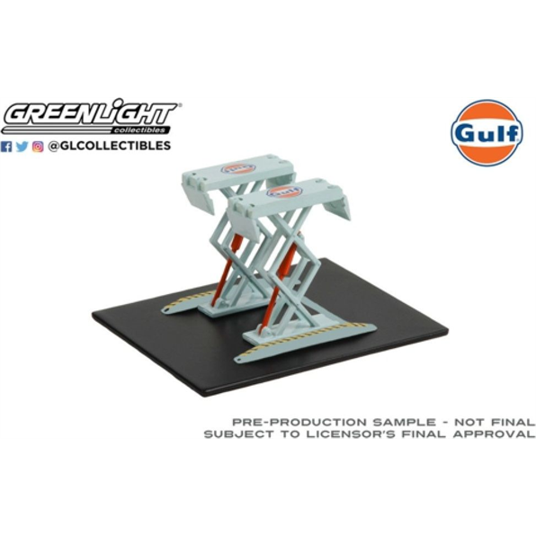 Automotive Double Lifts Series 1 Gulf Oil