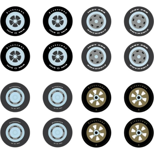 Wheel and Tyre Packs Series 8 Firestone