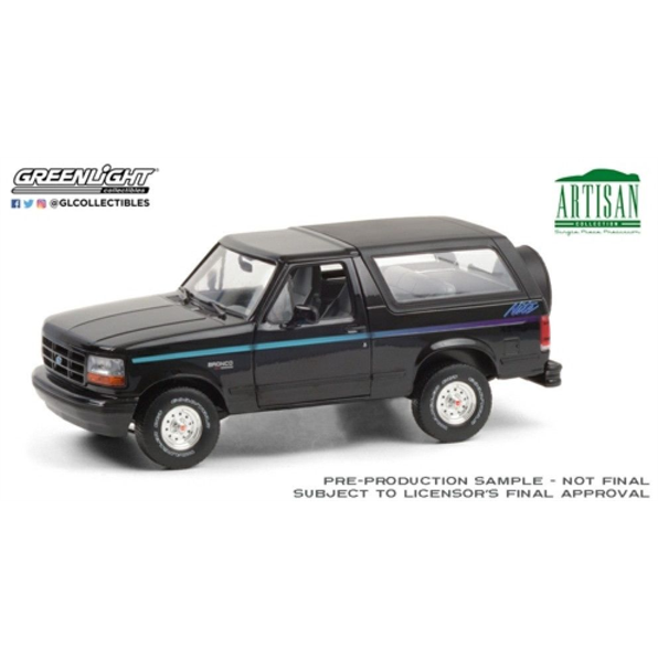 Artisan Collection 1992 Ford Bronco Nite Edition Black With Multicolor Stripe