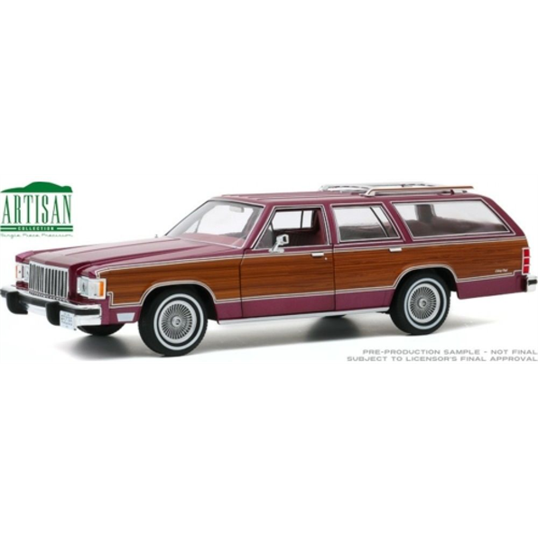 Mercury Grand Marquis Colony Park 1985 Burgundy Artisan Collection