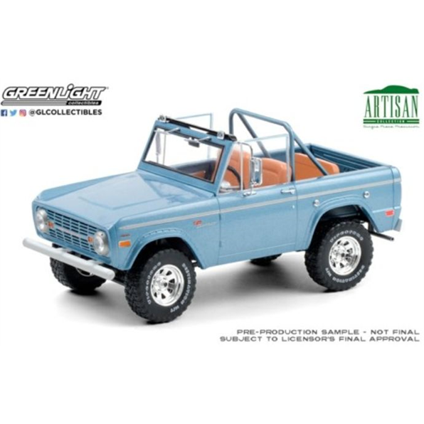 Ford Bronco Sport 1969 Brittany Blue with Sunraysia Wheels