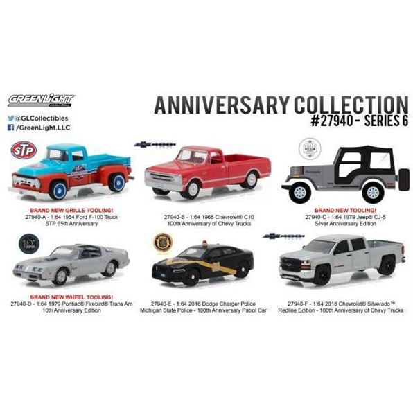 Anniversary Collection series 6 Assortimen t of 12